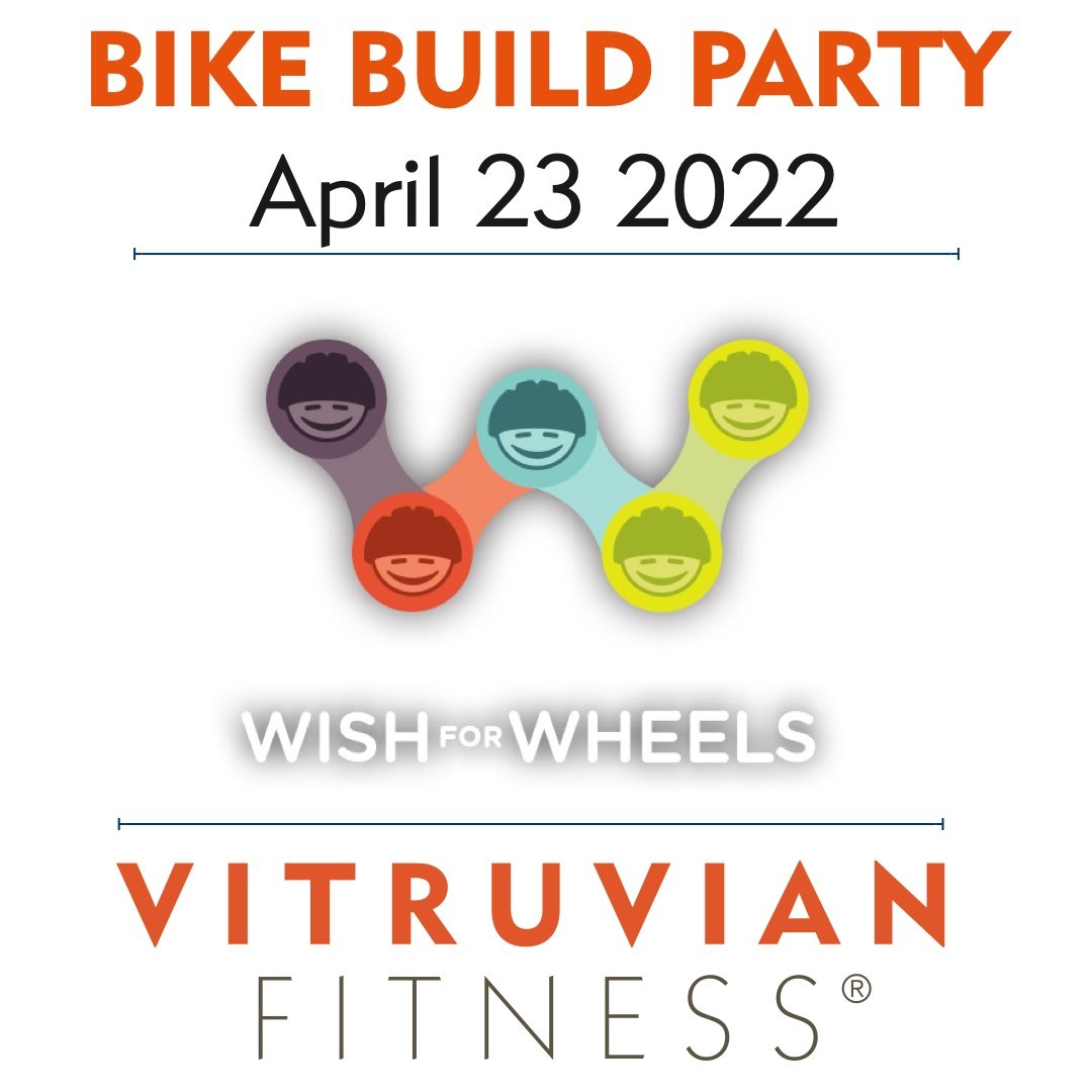 Give a brand new bike and helmet to a 2nd grader! Wish for Wheels Vitruvian Fitness