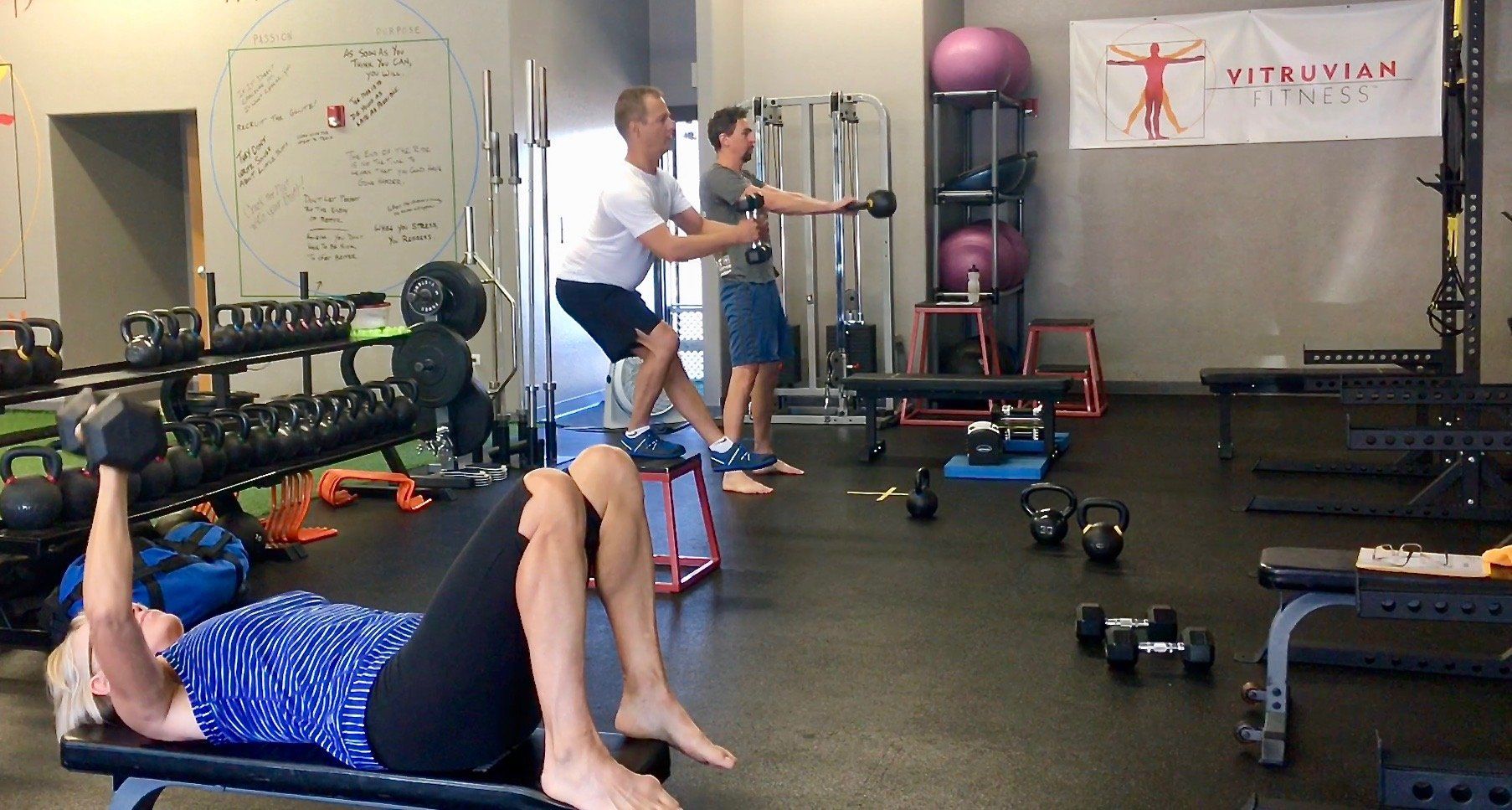 What is Semi-Private Training at Vitruvian Fitness?