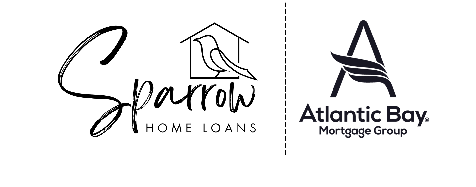 Sparrow Home Loans Logo with Atlantic Bay Mortgage Logo