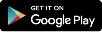 Google Play badge with multicolor play icon and white “Get it on Google Play” text on black background