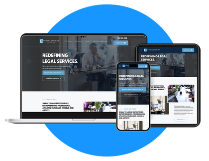Cozza Law Group Website Comp