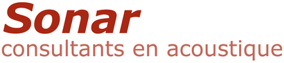 Sonar Consultants en acoustique LOGO