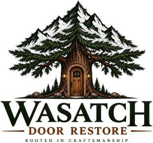 Wasatch Door Restore Logo