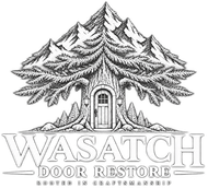 Wasatch Door Restore Logo