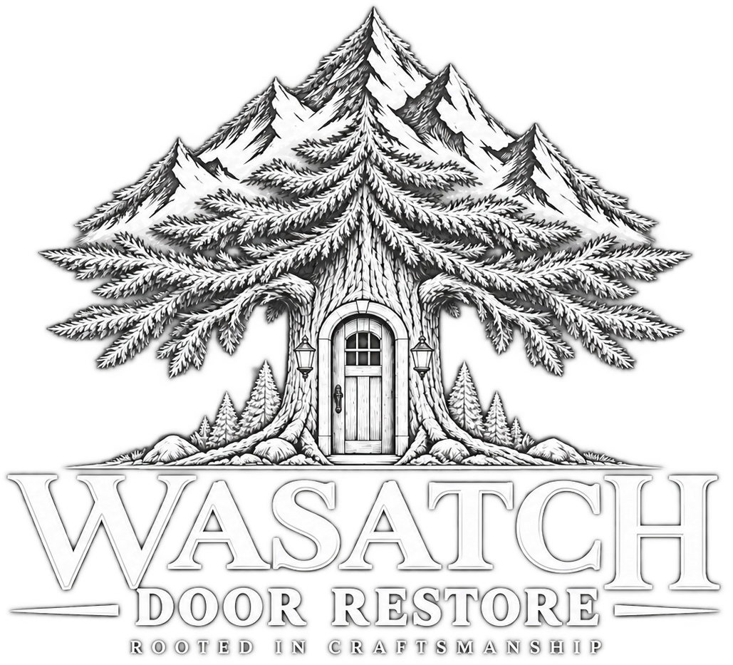 Wasatch Door Restore Logo