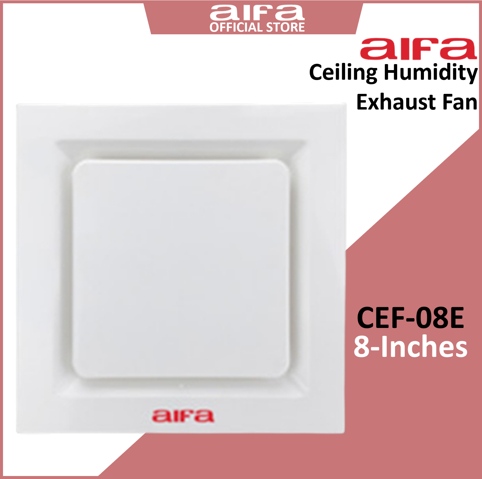 Aifa Ventilation Humidity Ceiling Exhaust Fan - 8