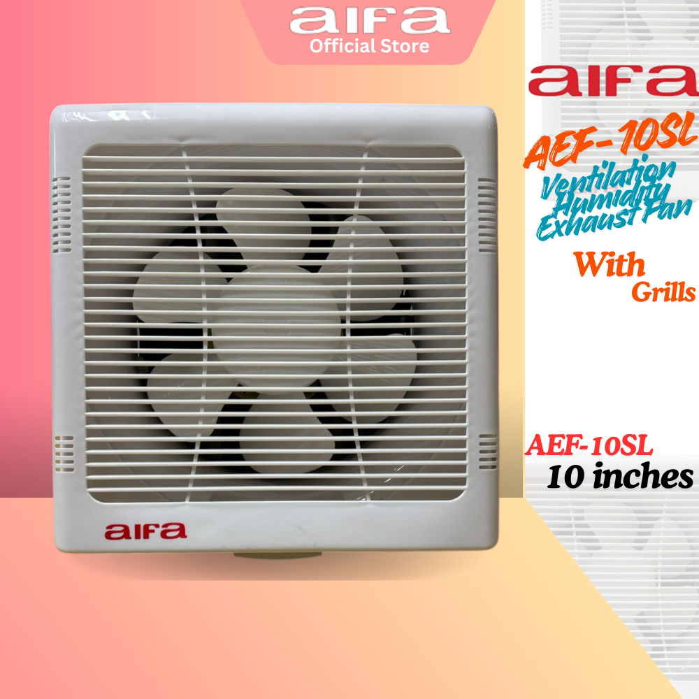 Aifa Ventilation Humidity Exhaust Fans w/Grills 10