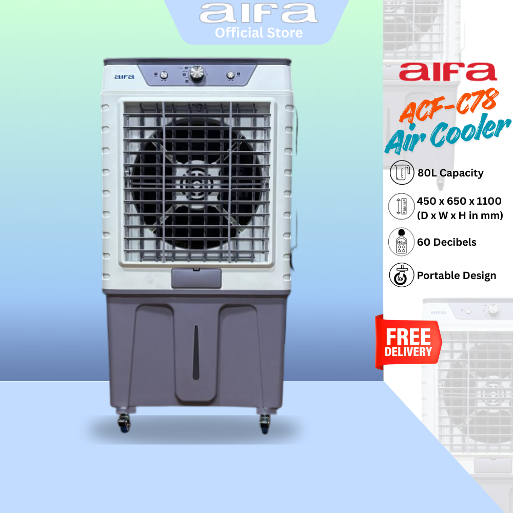Aifa Air Cooler, Portable Design, Adjustable fan speed settings - ACF-C78-2