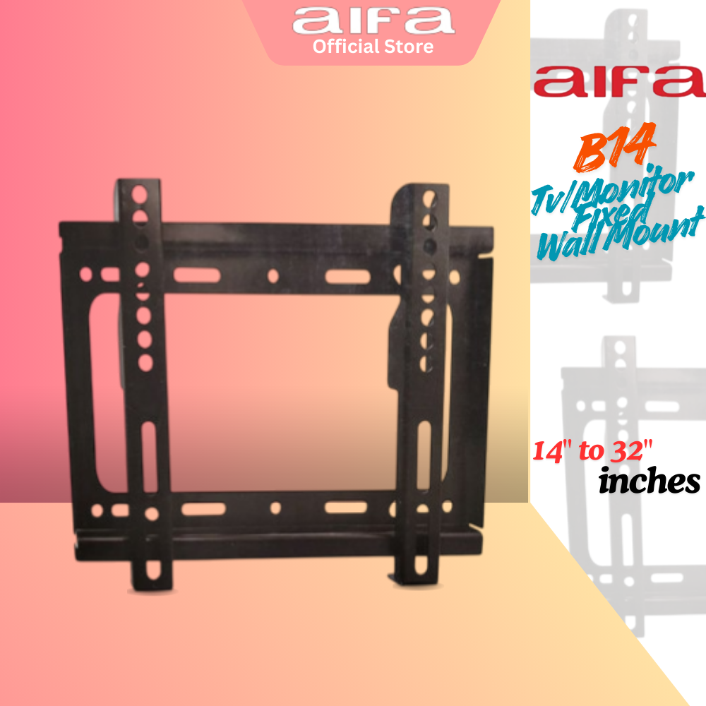Aifa TV / Monitor Fixed Wall Mount Bracket - 14