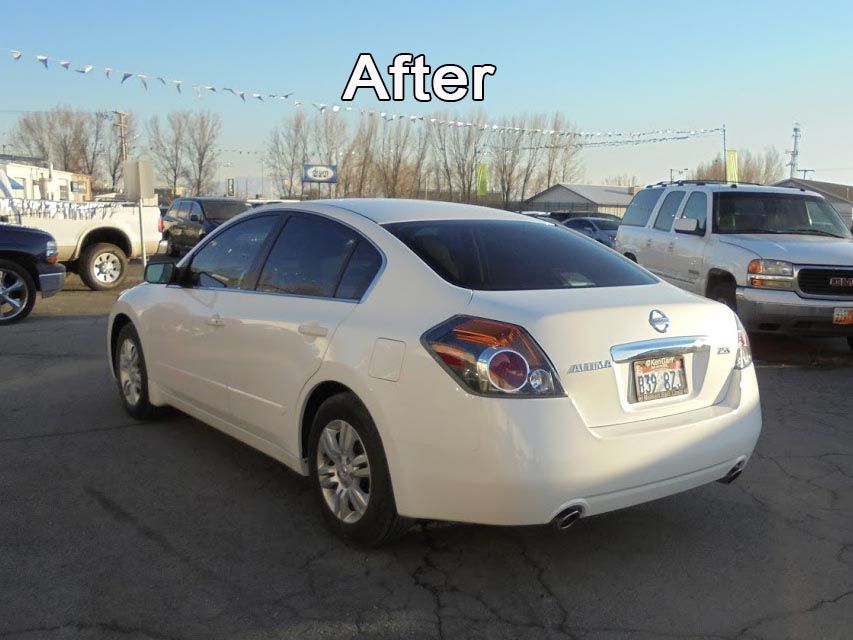 Newly Look White Car — Pleasant Grove, UT — Sandpiper Autobody