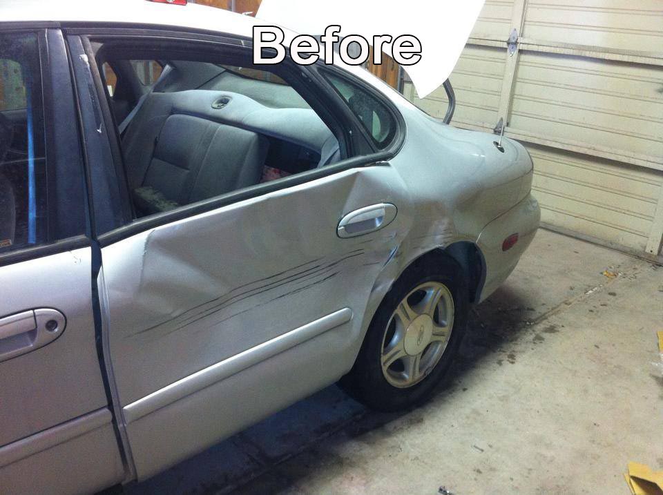 Car with Dent — Pleasant Grove, UT — Sandpiper Autobody