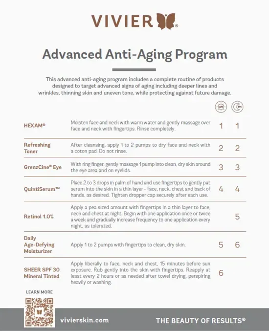 Vivier Advanced Anti-Aging Routine