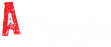 A large, hand-drawn red letter