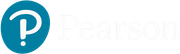 The Pearson logo, featuring a teal circle with a white stylized