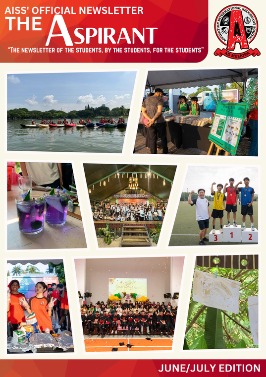 The Aspirant newsletter June/ July edition various school events and activities.