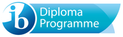 The International Baccalaureate (IB) Diploma Programme logo, featuring the stylized letters