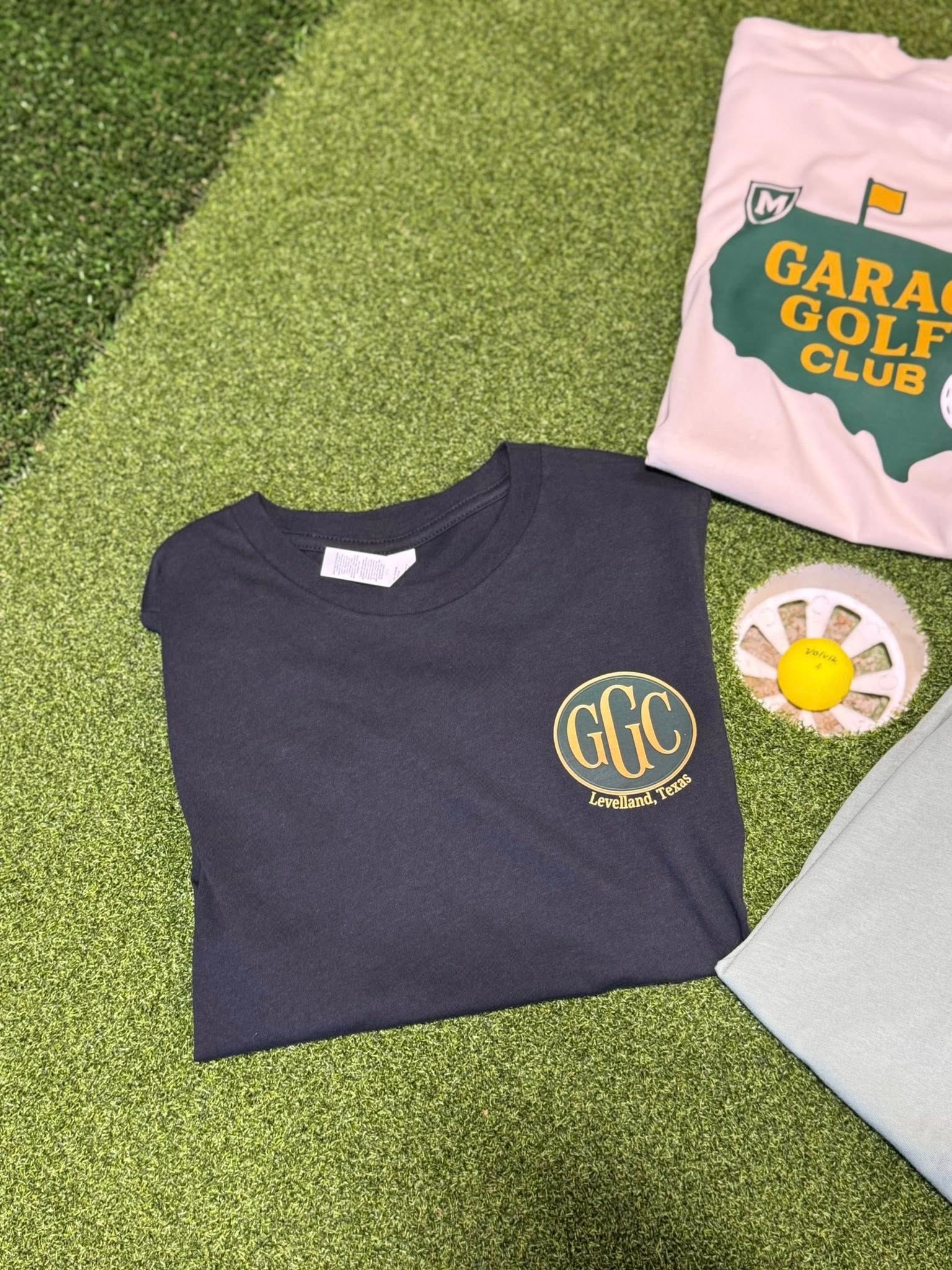 Black t-shirt with gold 