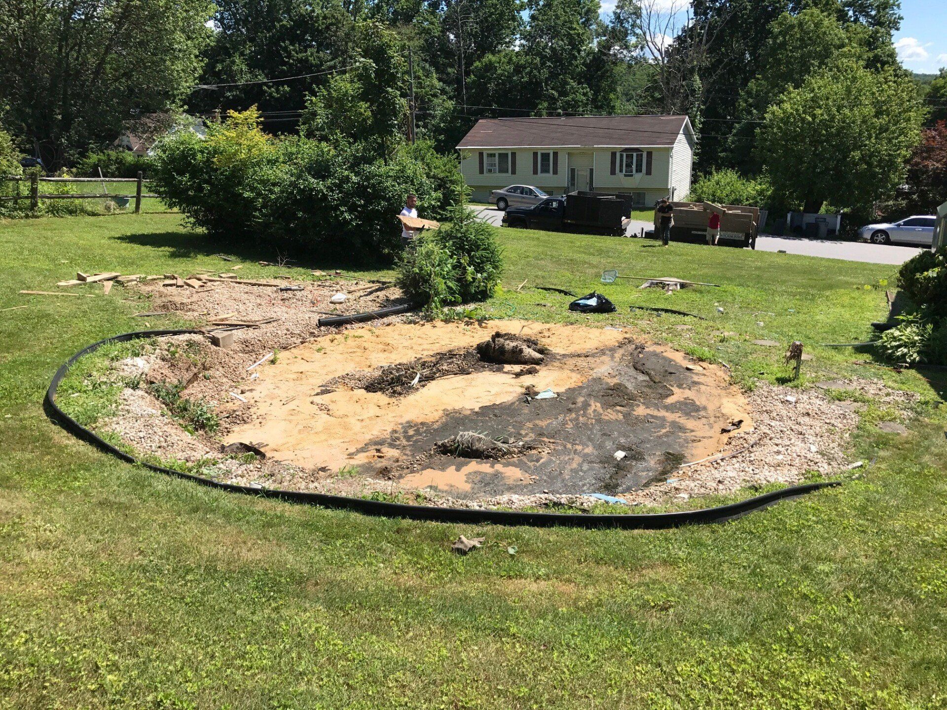 Before Home Deck — Mahopac, NY — Local Boys