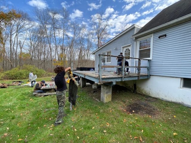 House Platfrom Demolition — Mahopac, NY — Local Boys