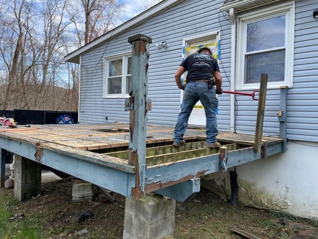 Platform Demolition  — Mahopac, NY — Local Boys