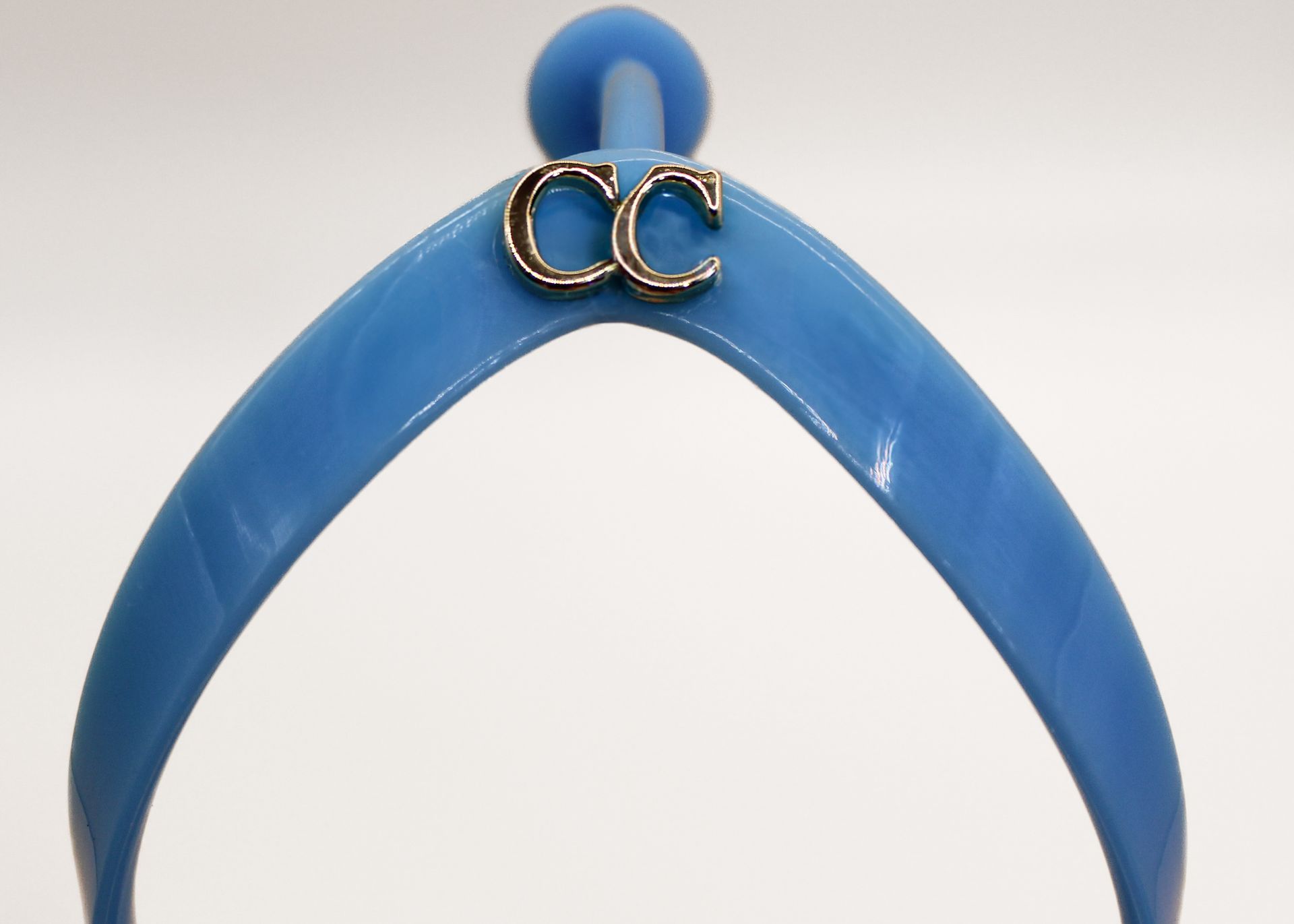 Blue click clock strap