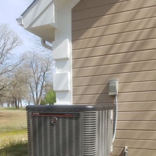 An AC installation in Chandler, OK by Caldwell Heat and Air