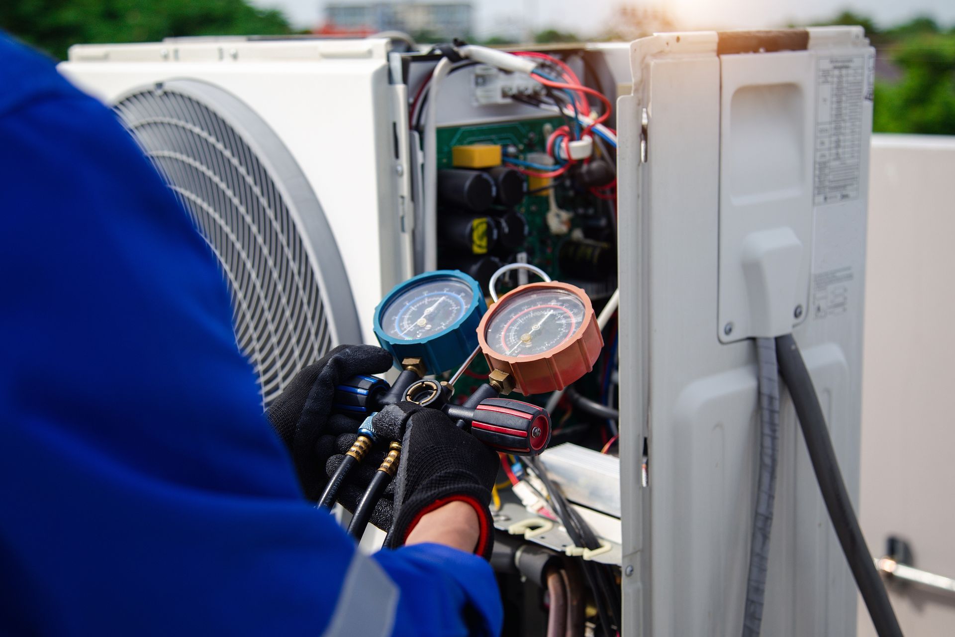 HVAC maintenance in Chandler OK by Caldwell's Heat and Air