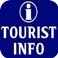 Wij hebben een uitgebreid aanbod aan informatie. Blauw rond bord met
