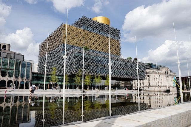 View of the Library Of Birmingham from Broad Street
