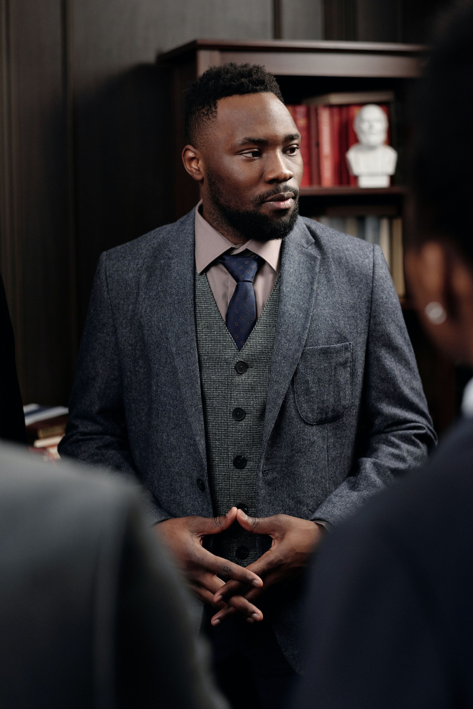 Smartly dressed businessman