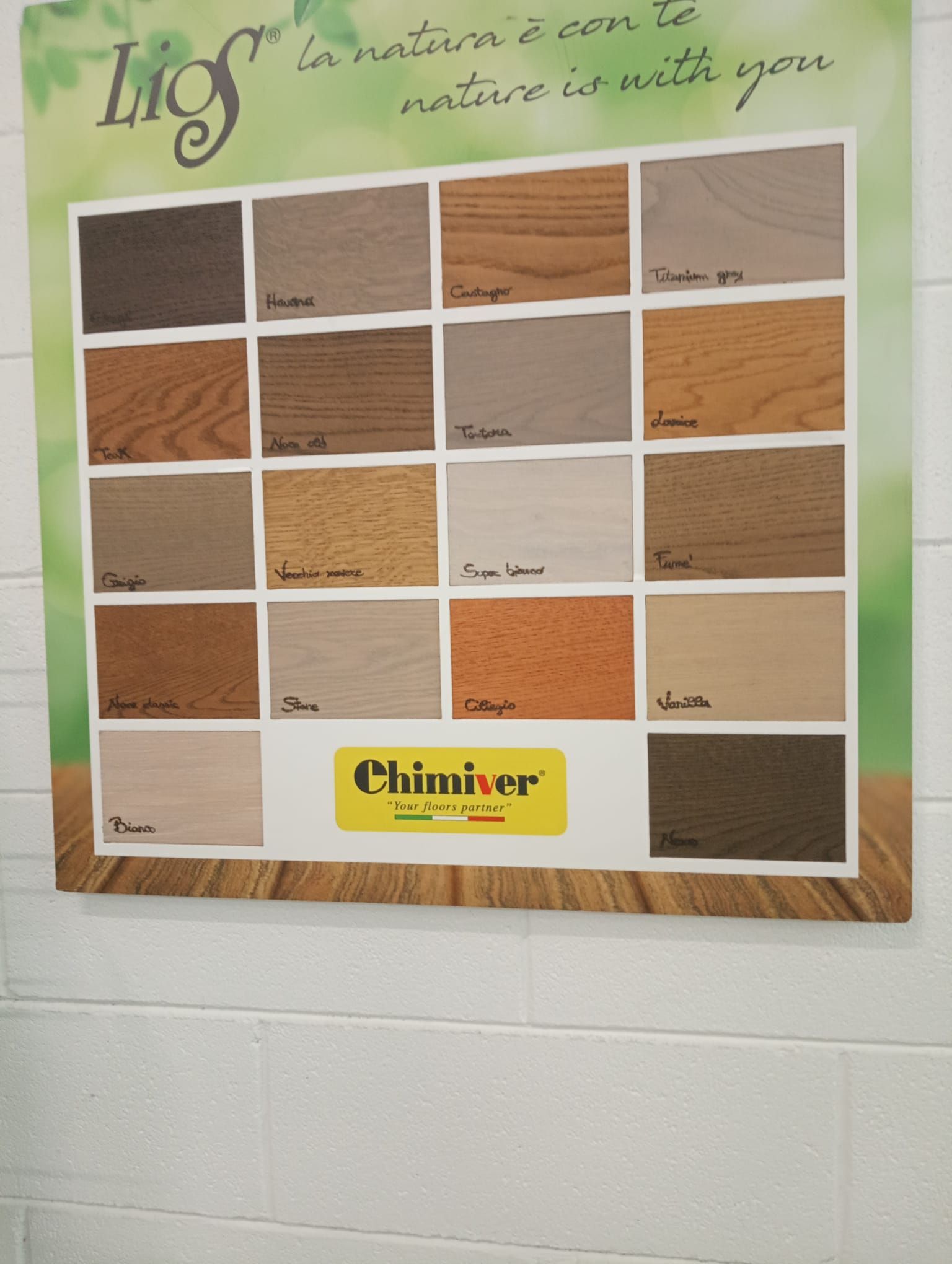 Fornitura parquet
