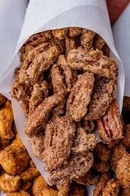 Cinnamon sugar pecans