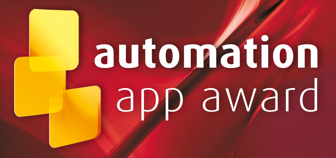 Jetzt zum automation app award bewerben! Jetzt zum automation app award bewerben!