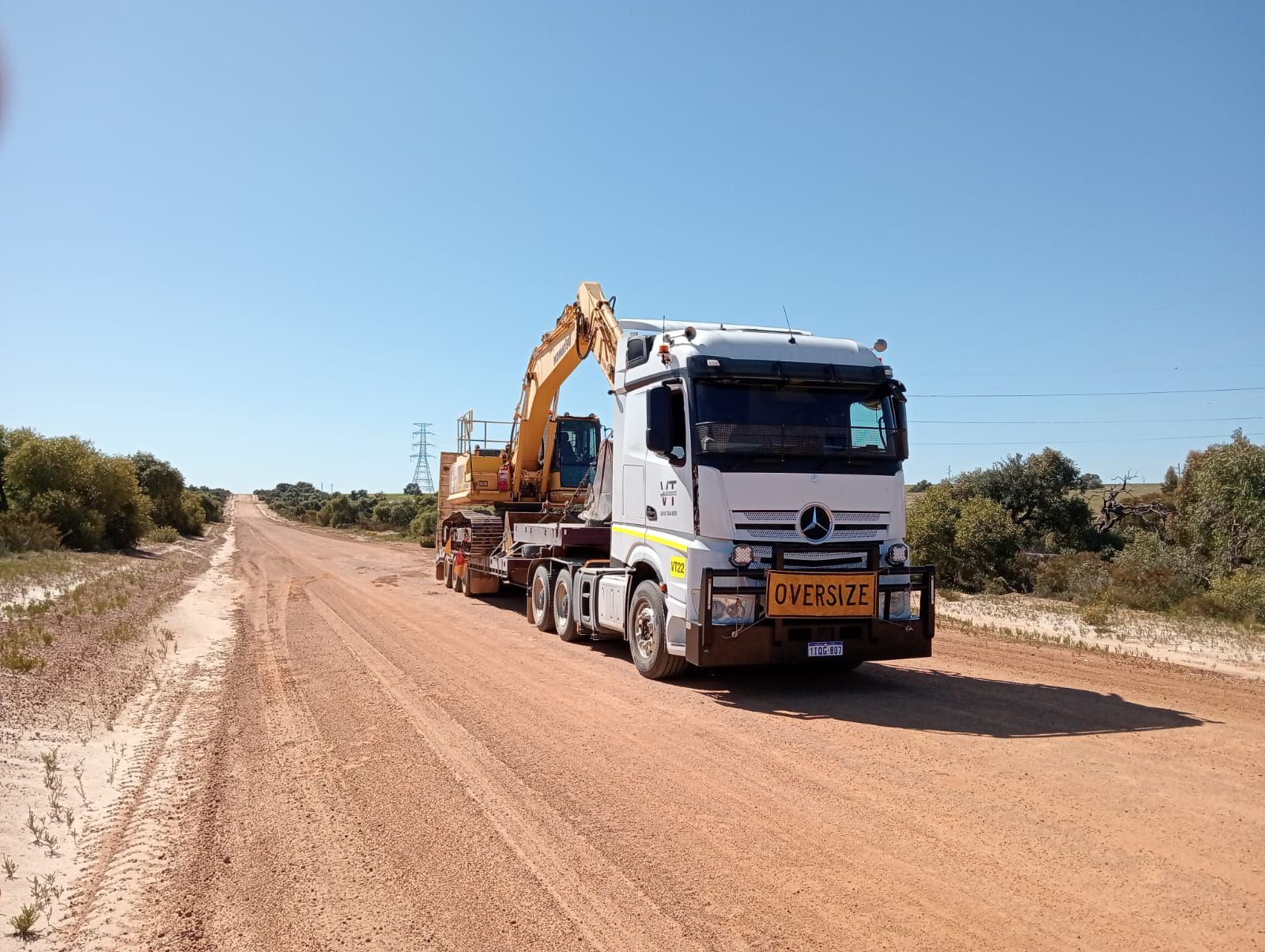 Machinery and plant transport
