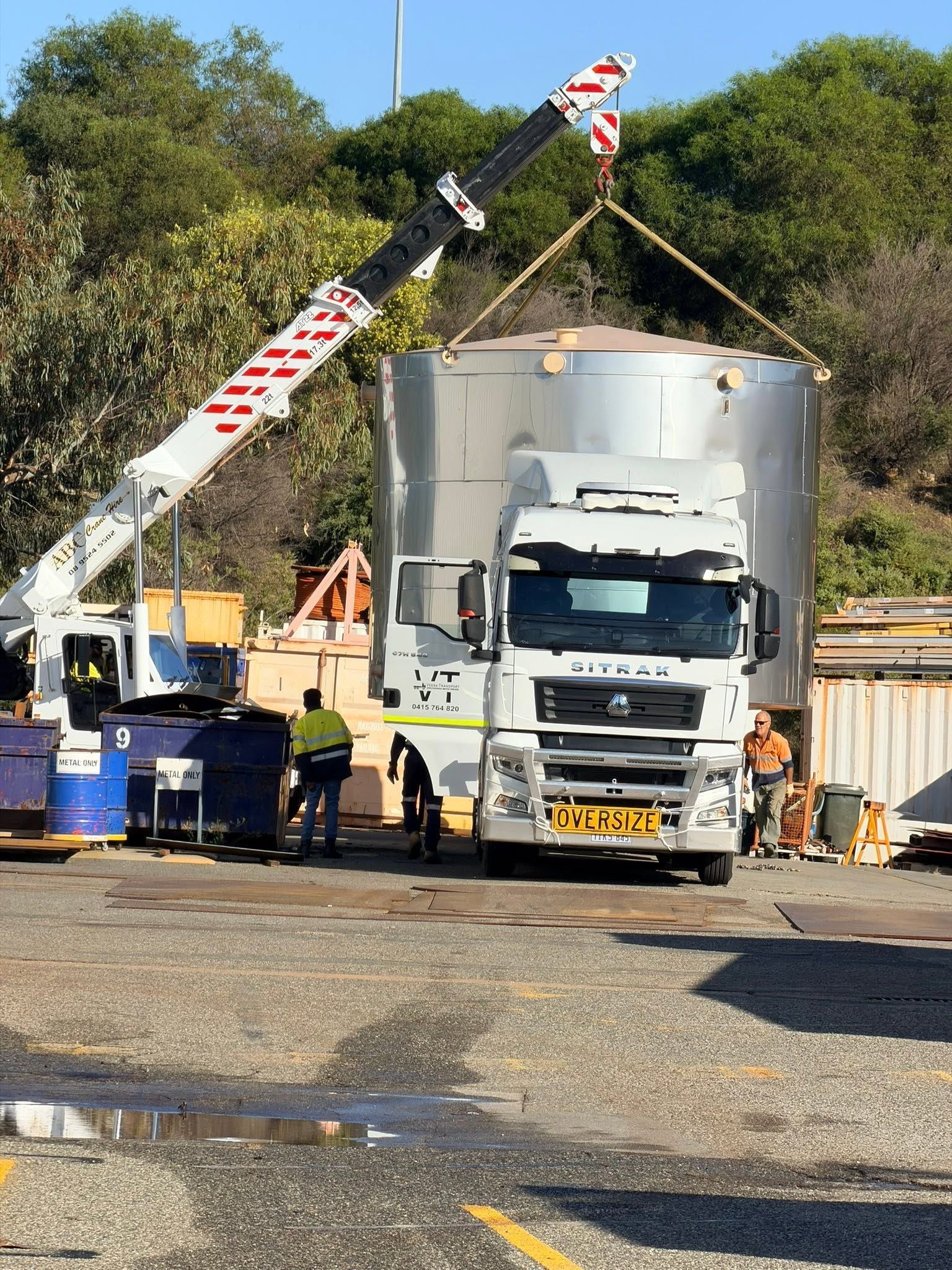 Oversized transport