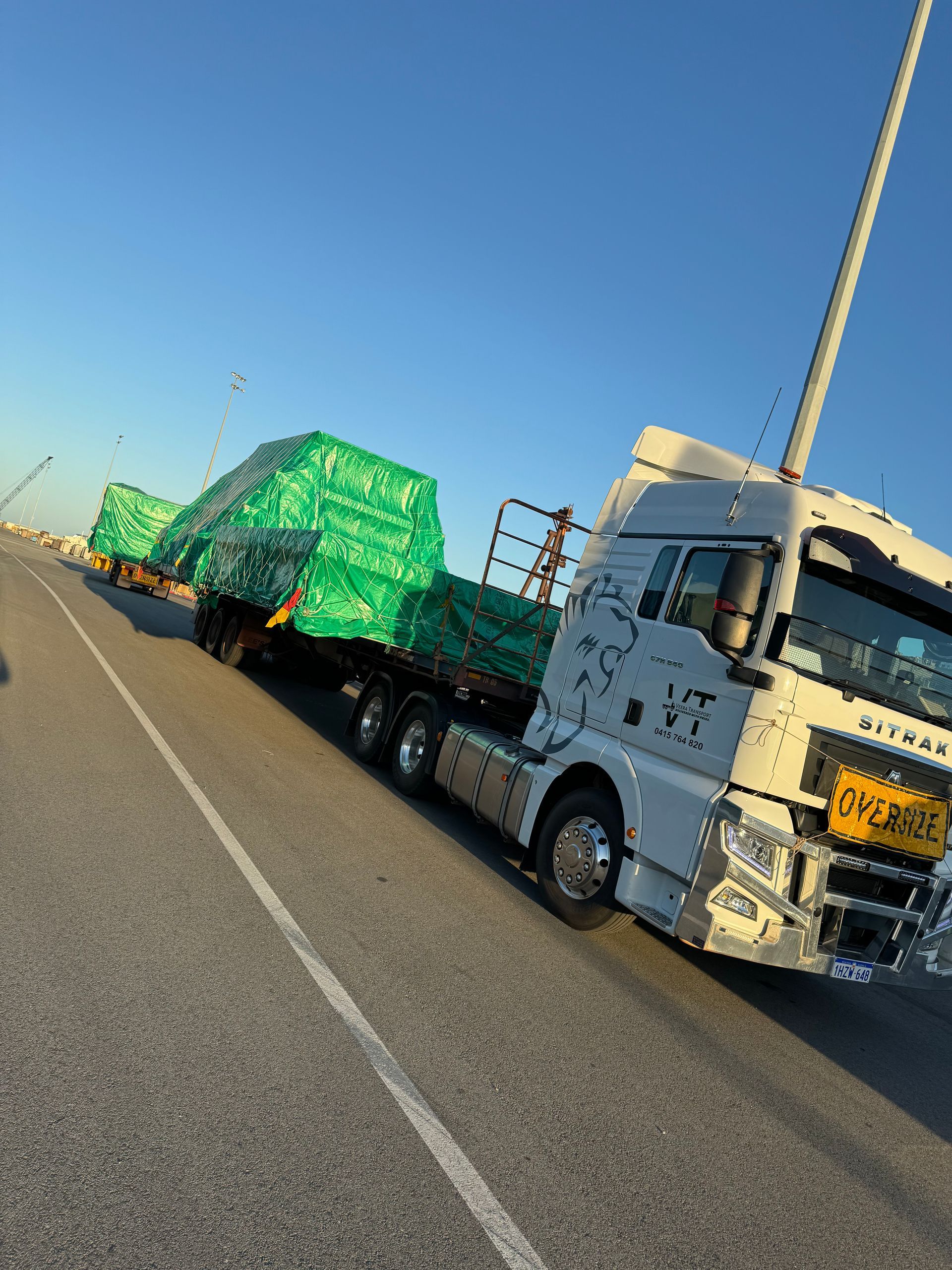 Oversized transport