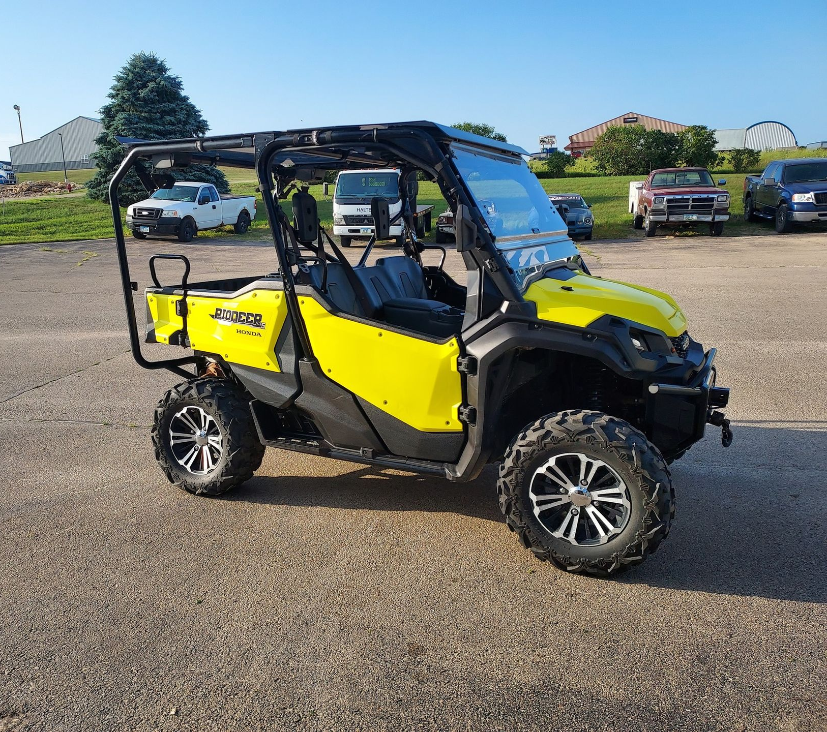 Yellow side-by-side vehicle with black accents | Kerp's Service Center
