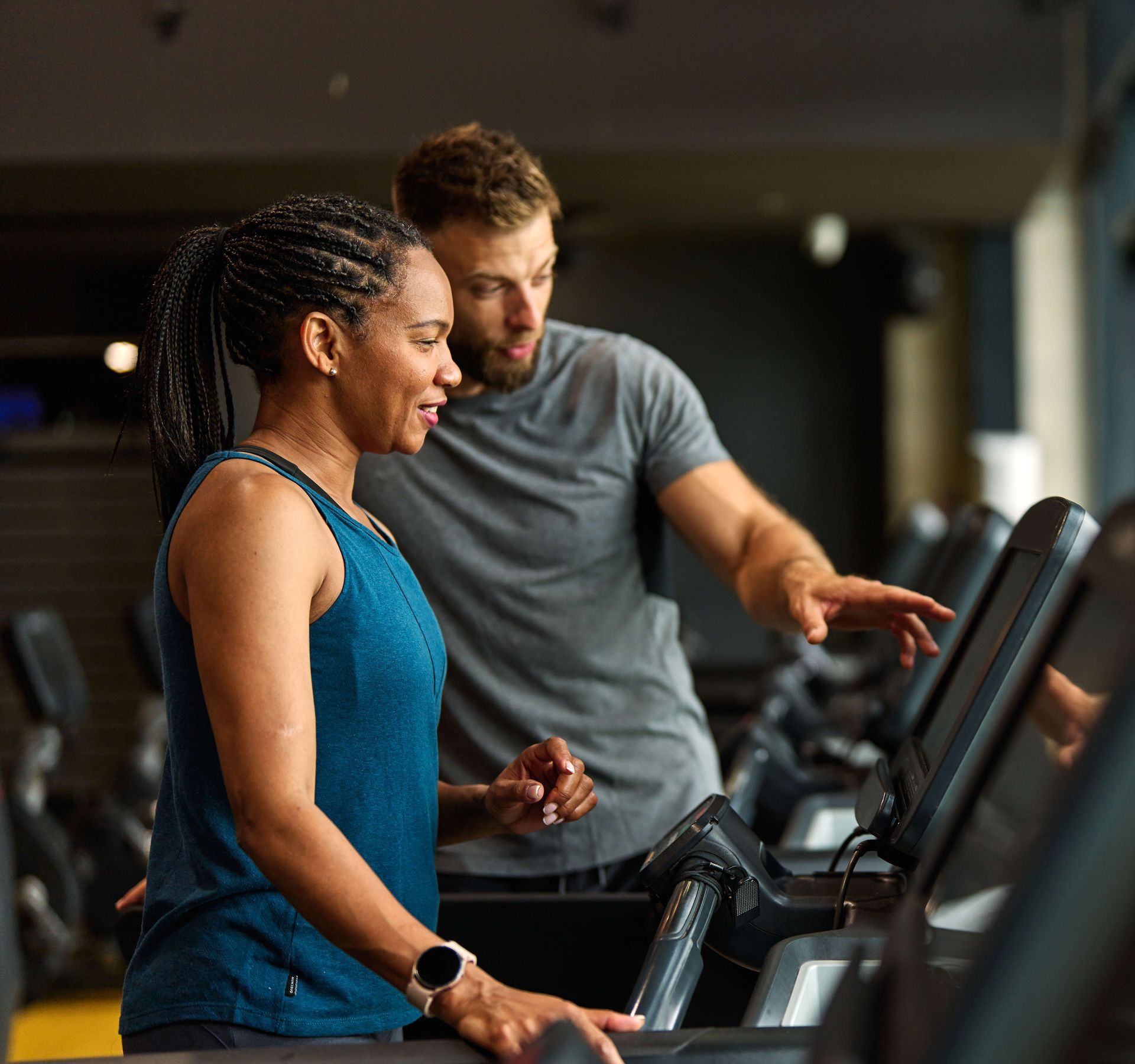 Running Machine Training