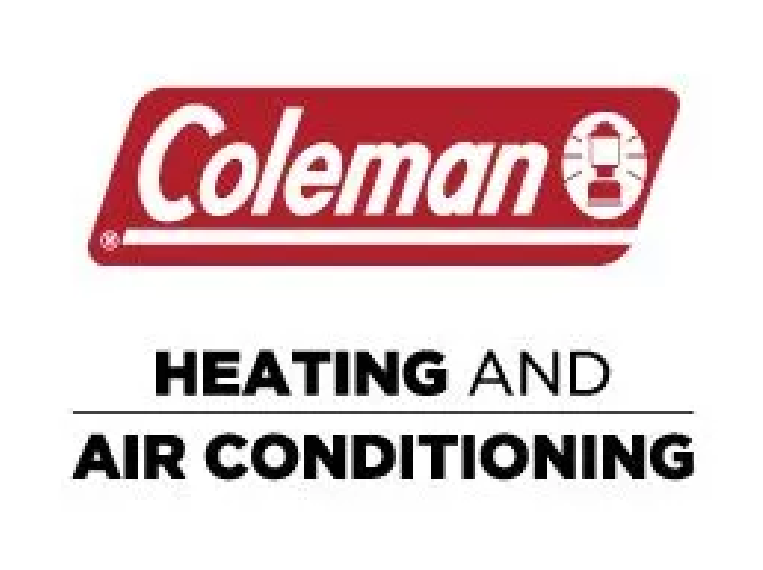 Coleman Heating and Air Conditioning logo in red and black text