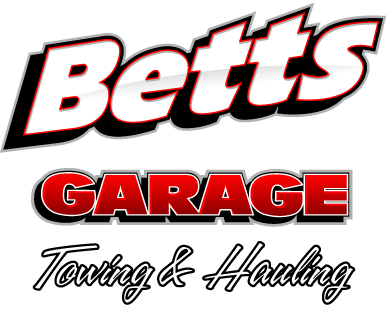 Betts Garage brand logo for footer and contact section