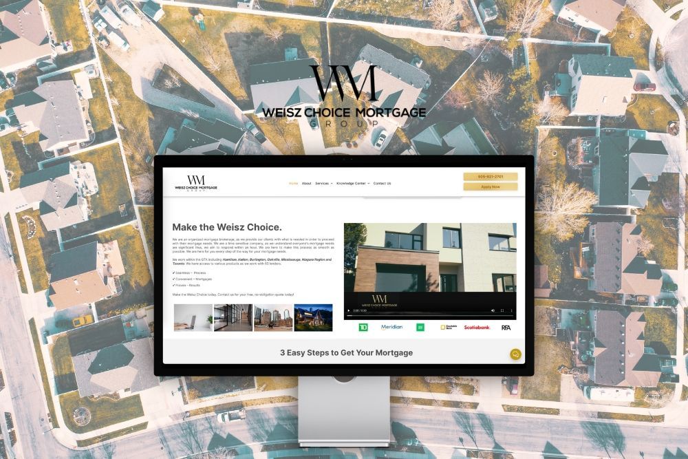 Wiesz Choice Mortgage Web Design By Balla Media