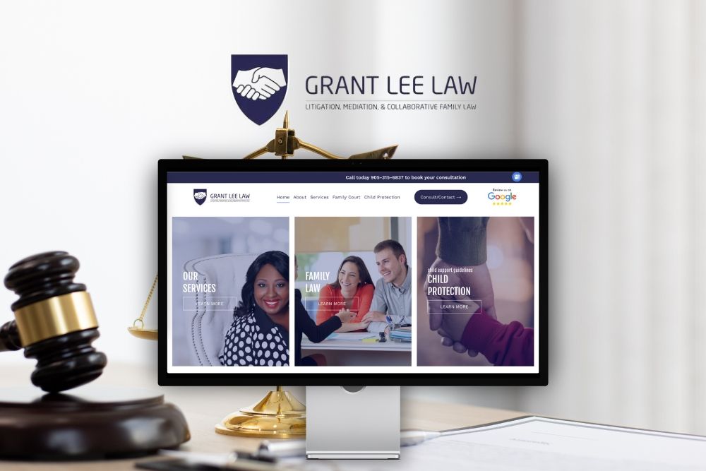 Grant Lee Law Web Design by Balla Media