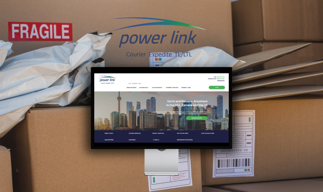 Powerlink Web Design Web Development Burlington Marketing Agency