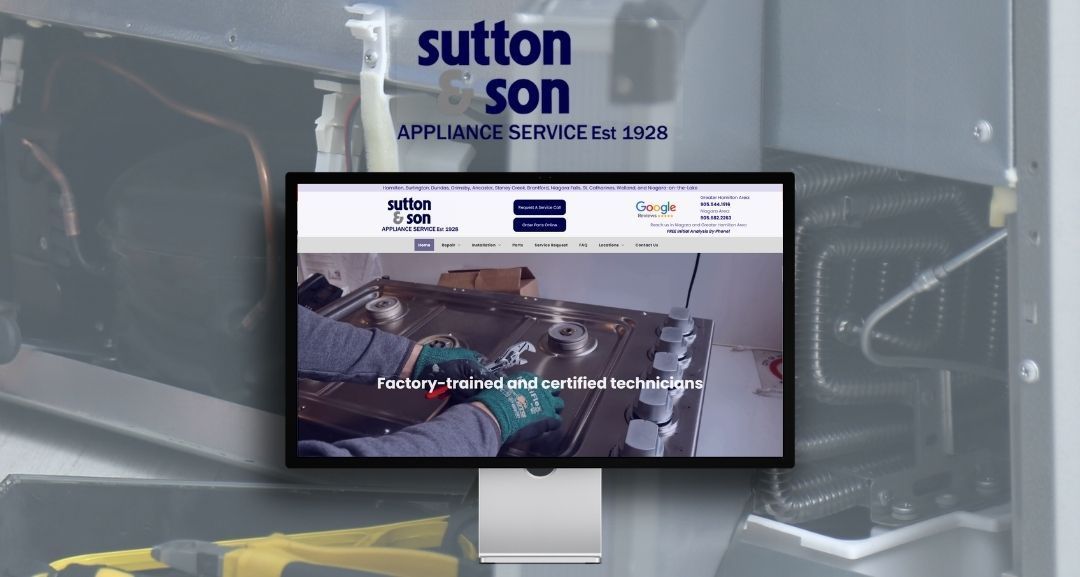 Sutton & Son Web Design Web Development Burlington Marketing Agency
