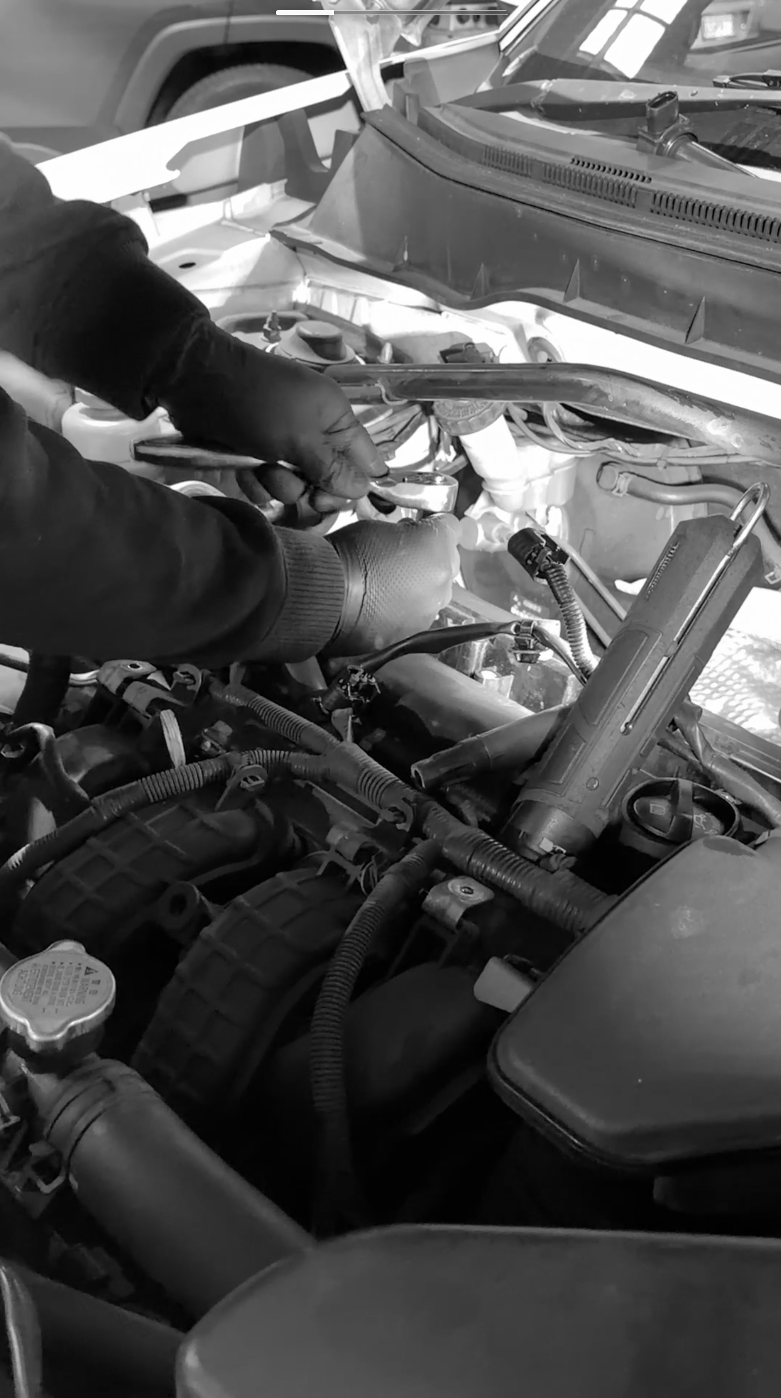 Car servicing
