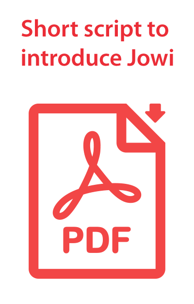 Red PDF document icon labeled “intro script” in red text
