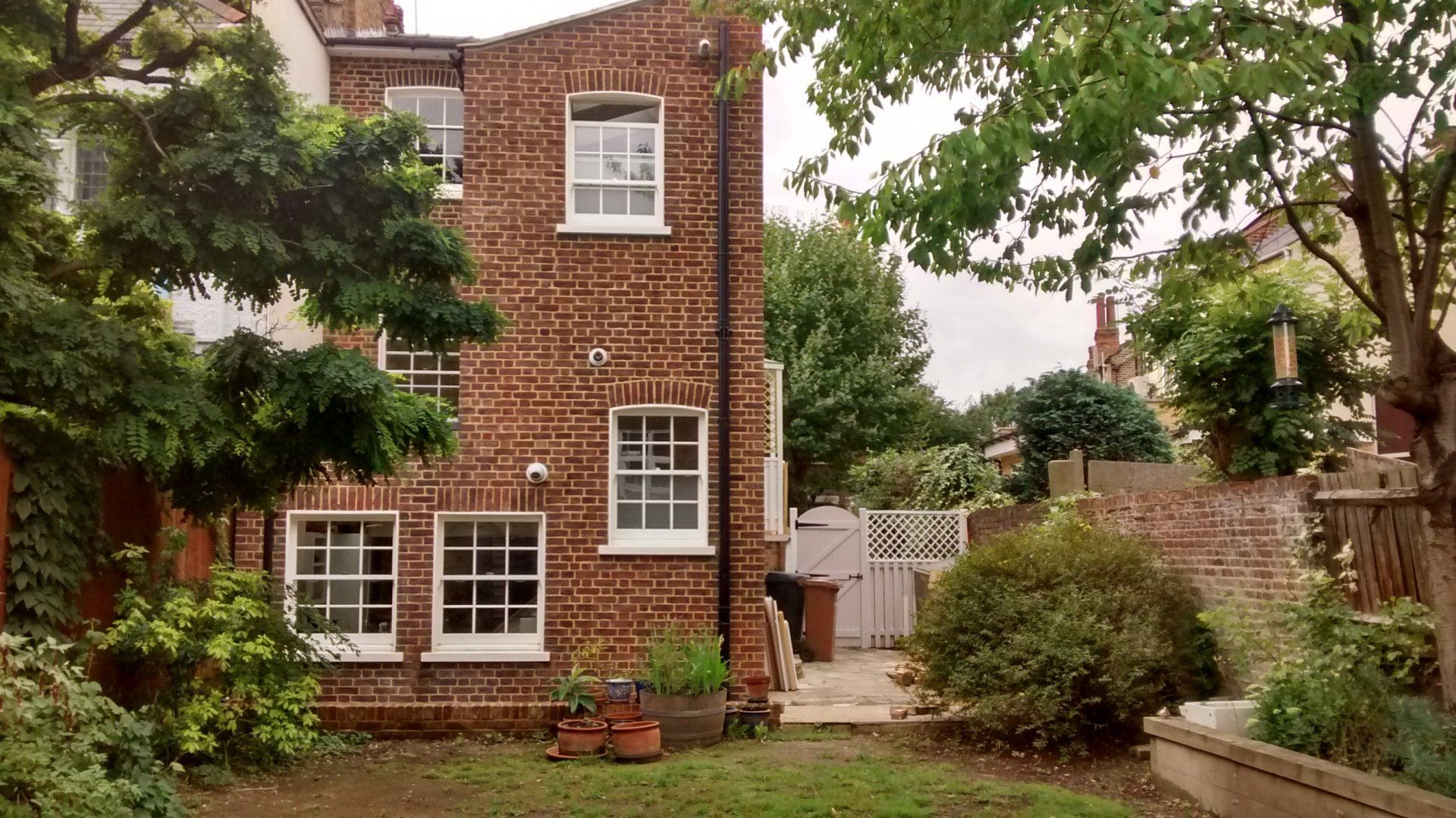 Garden design Clapton, before 2