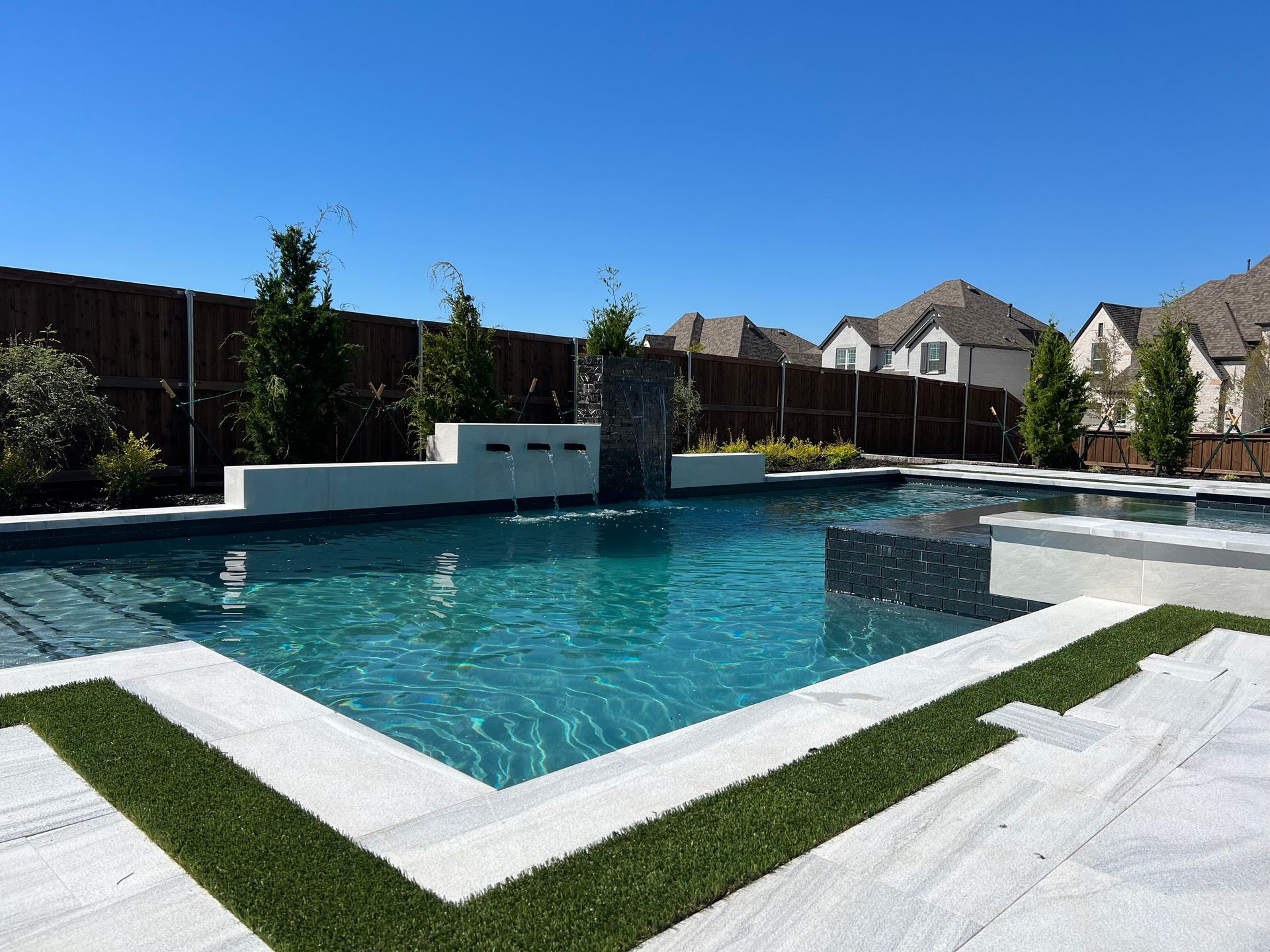 Hardscapes | Dallas, Frisco & McKinney, Texas | Century Oasis Pool