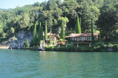 veduta del lago di como