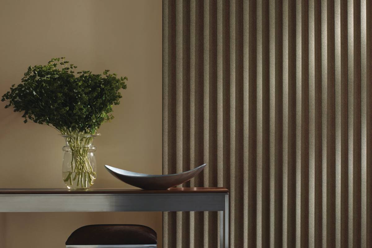 Vertical Blinds, Hunter Douglas Cadence® Soft Vertical Blinds, vertical blind slats near San Diego, California (CA)
